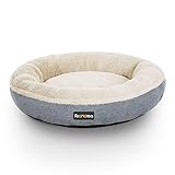 Feandrea Sofá para Perro, Cama para Mascota, Redonda, 55 cm, GIRS PGW55G