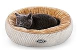 Pecute - Cama Ovalada para Gato o Perro (Felpa Suave, Apta para Lavadora)
